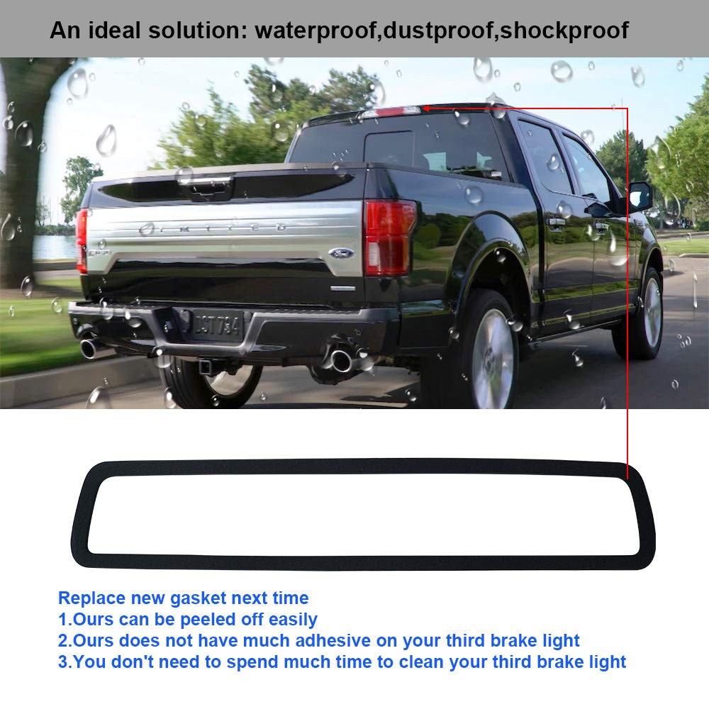 MOFORKIT 3rd Third Brake Light Seal Gasket Compatible with Dodge Ram