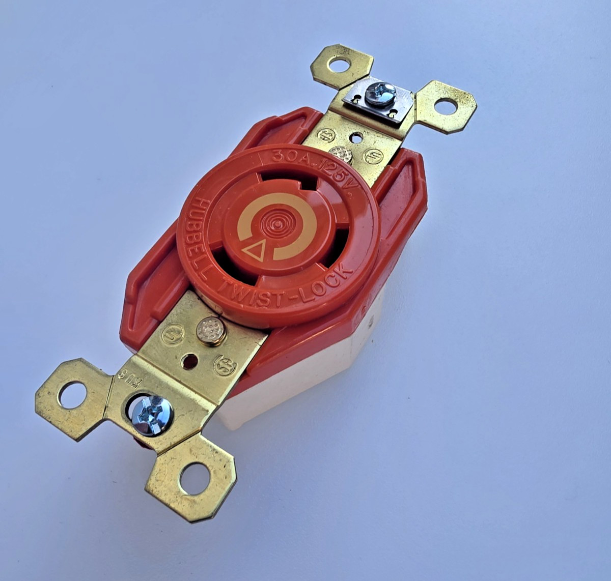 Hubbell IG2610 Twist Lock Receptacle NEMA L5-30R 30A 125V Isolated Ground