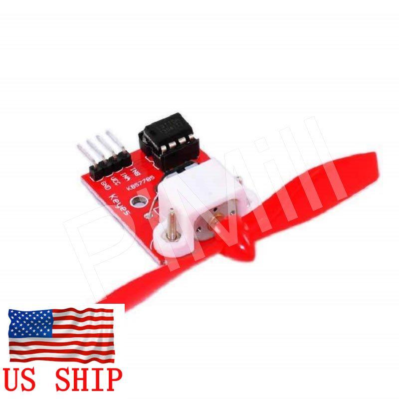 L9110 Fan Motor Module with Fan Propeller for Firefighting Robot Design Arduino