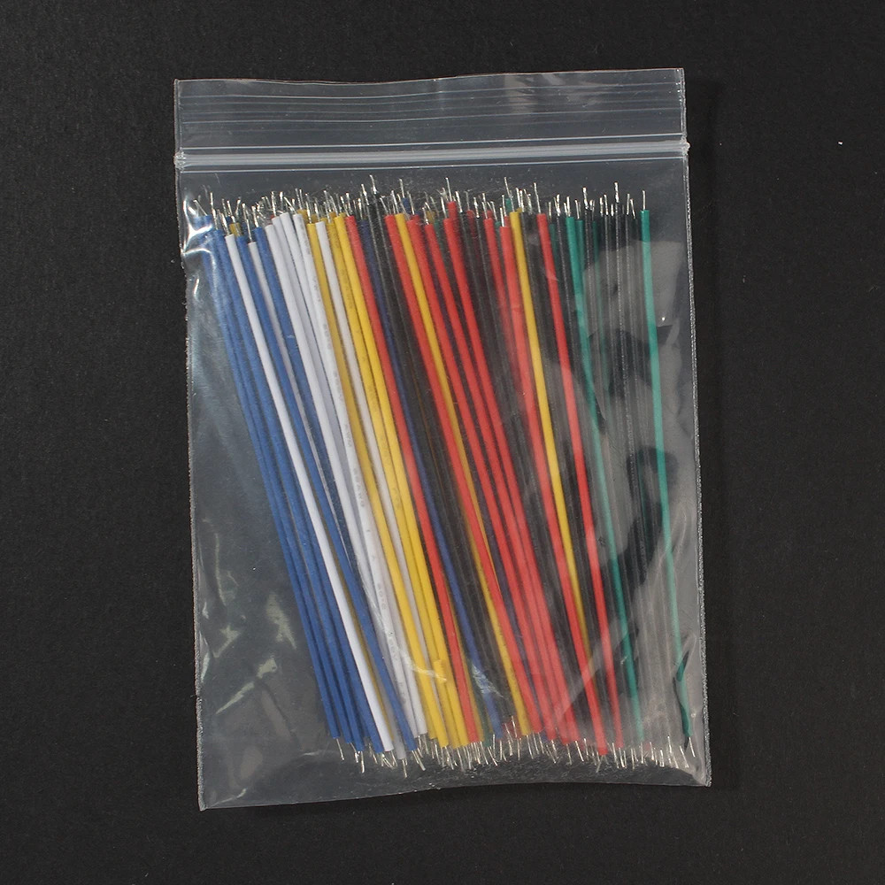 120PCS Jumper Cable Wires 24AWG 26AWG Wire 6 Color For Breadboard Circuit Board