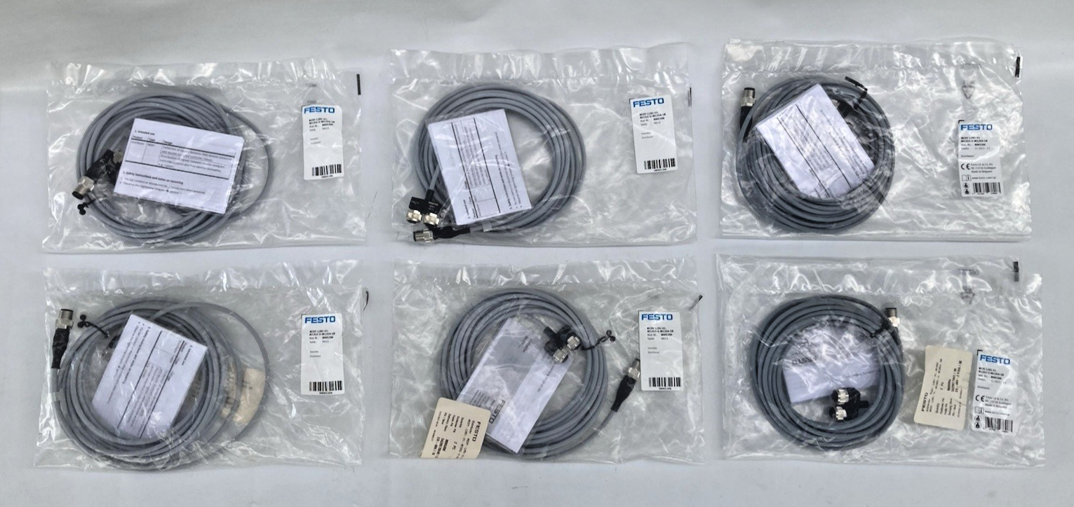 NEW FESTO NEDY-L2R1-V1-M12G5-U-M12G4-5R / NEDYL2R1V1M12G5UM12G45R / 8005306