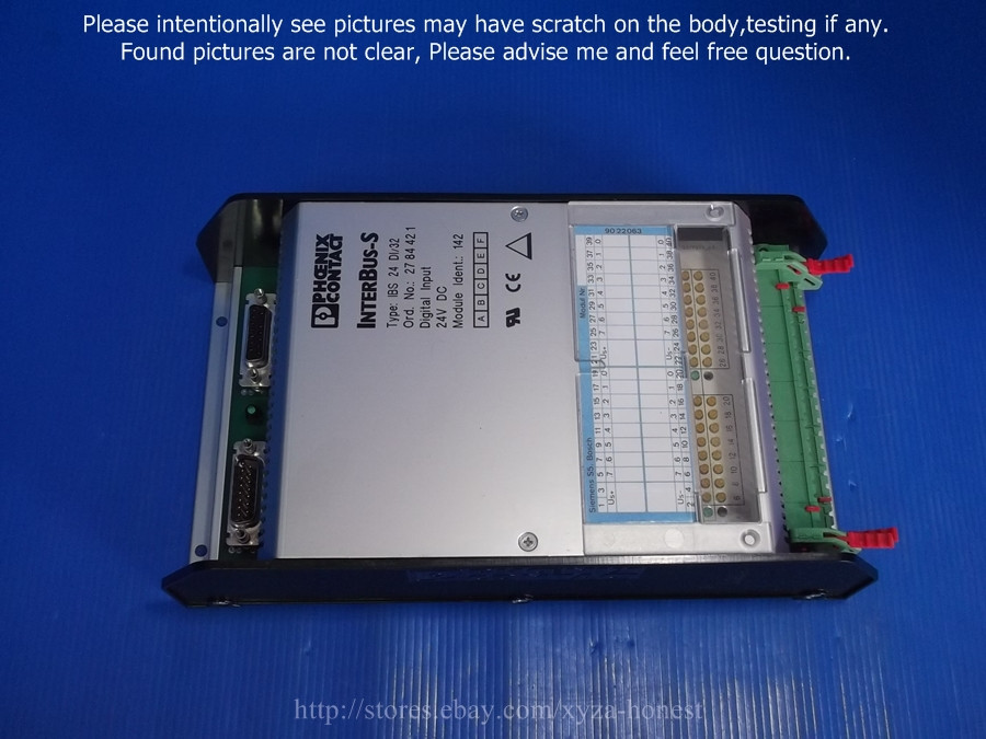 Phoenix IBS 24 DI/32, Digital input module, New without terminal & box as photo.