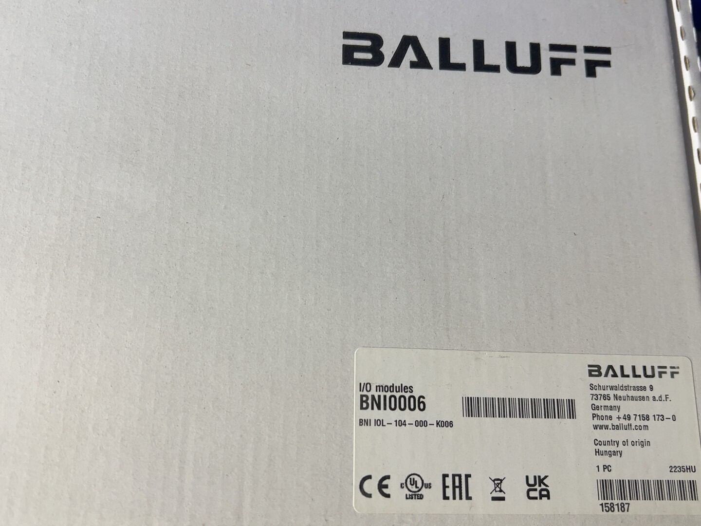 1PCS NEW BNI0006 BNI IOL-104-000-K006 Module
