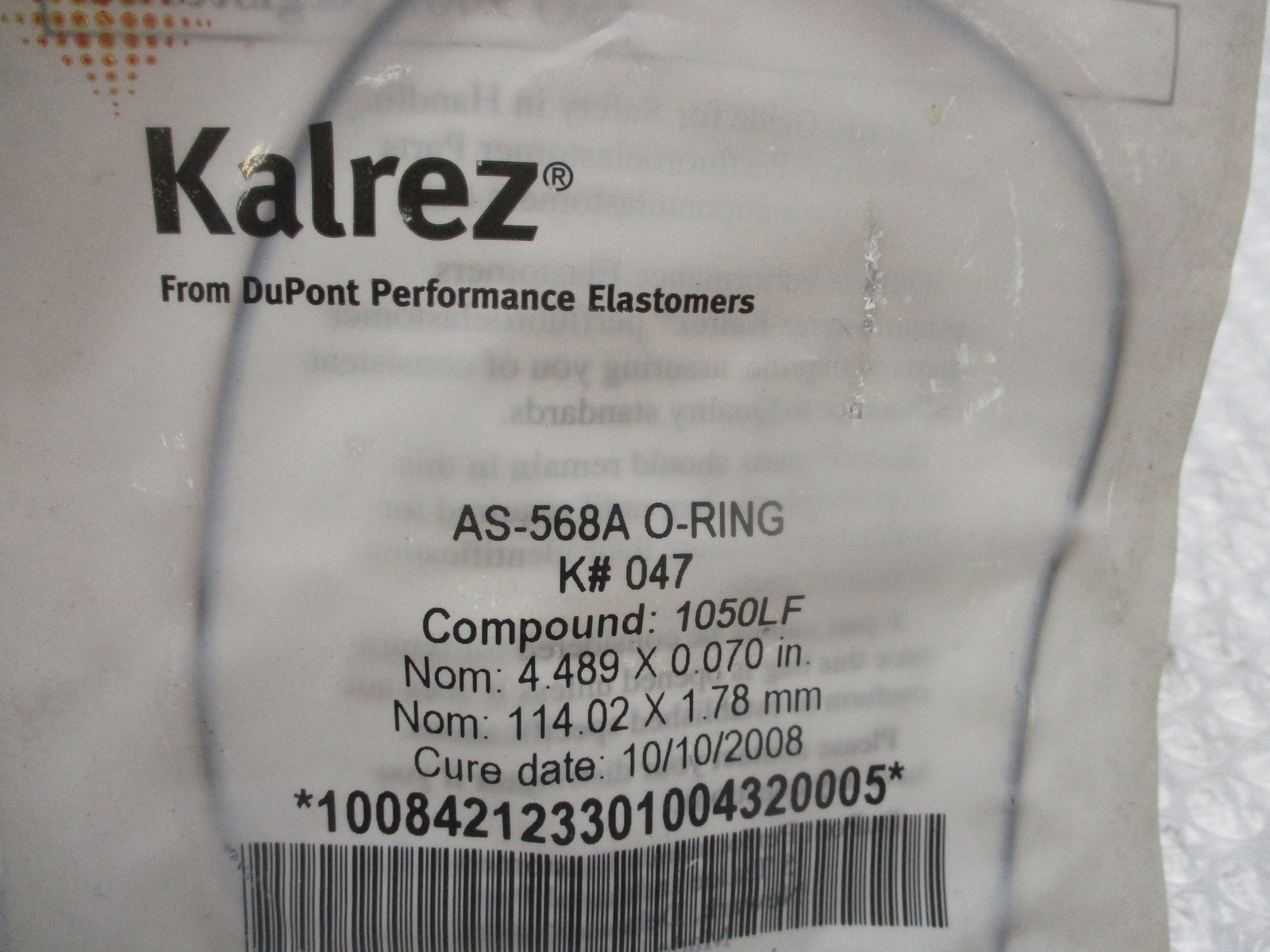 KALREZ AS-568A K#047 O-RING NSMP