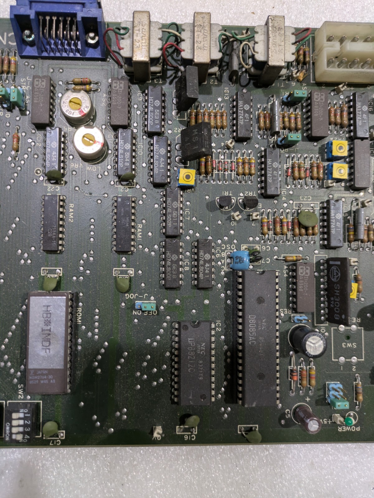 Hitachi Seiki A7-1-10044-ID Sanyo Denki Position Control Board APC-1E HC400-40