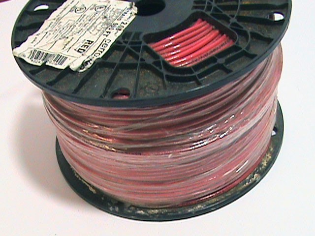 500 foot Cerrow Red Wire 14 AWG Stranded THWN ThHN or MTW 600 Volt V