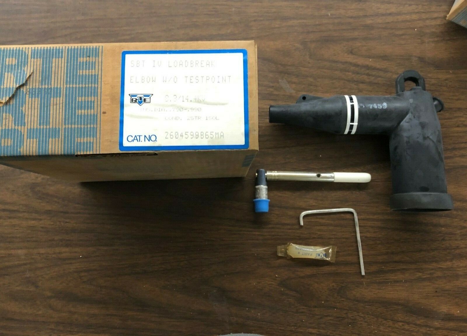 RTE SBT IV Loadbreak Elbow w/o test point 2604599B65MA