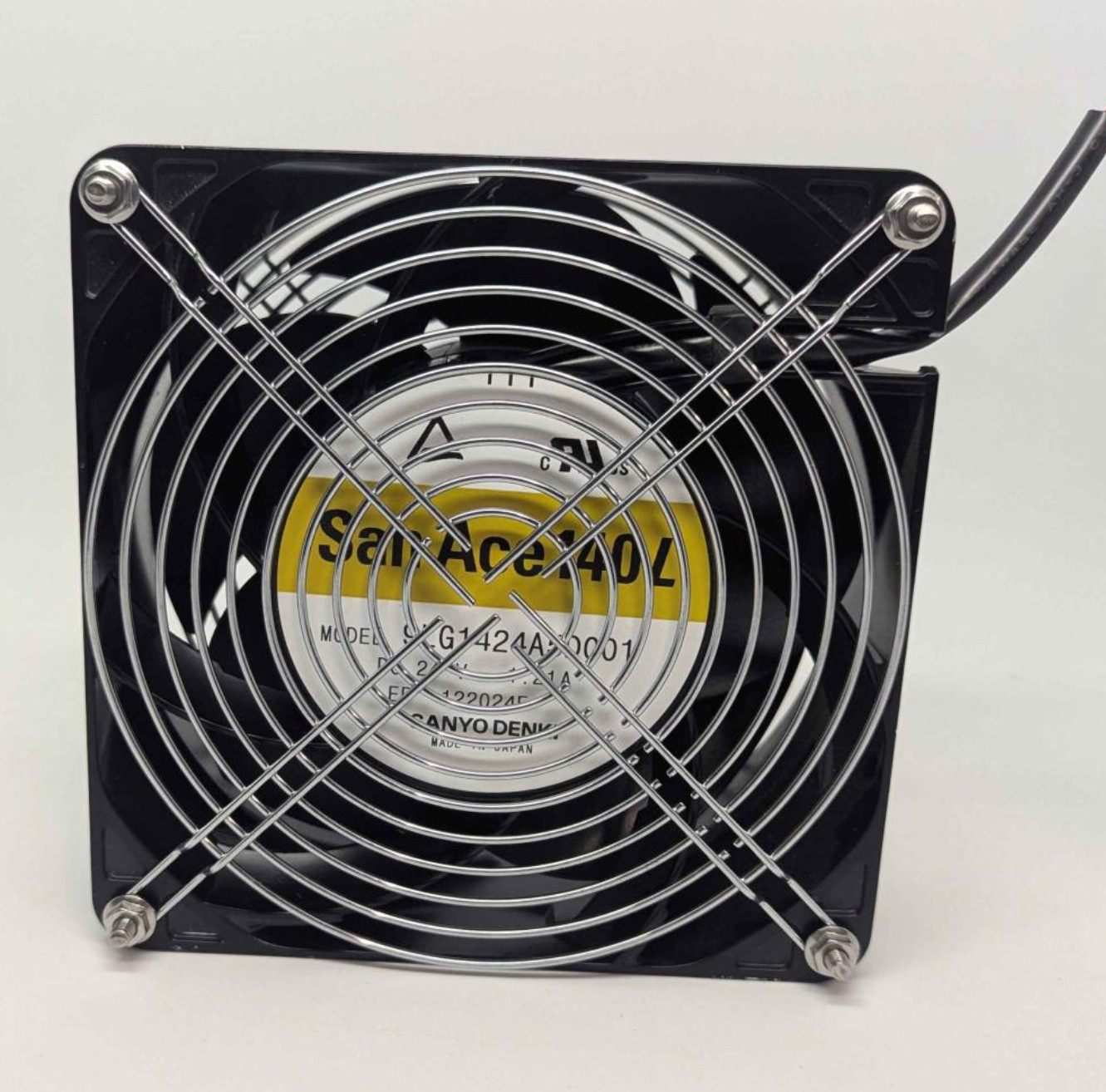 SANYO DENKI / SAN ACE 140MM FAN 9LG1424A5D001 24V 3-WIRE AXIAL FAN (GENUINE)