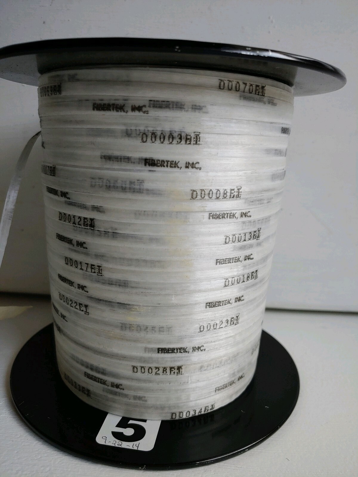 Fiber TekConduit Measuring Tape 150 Lbs Tencil Strength Model CMTF 3000 feet.