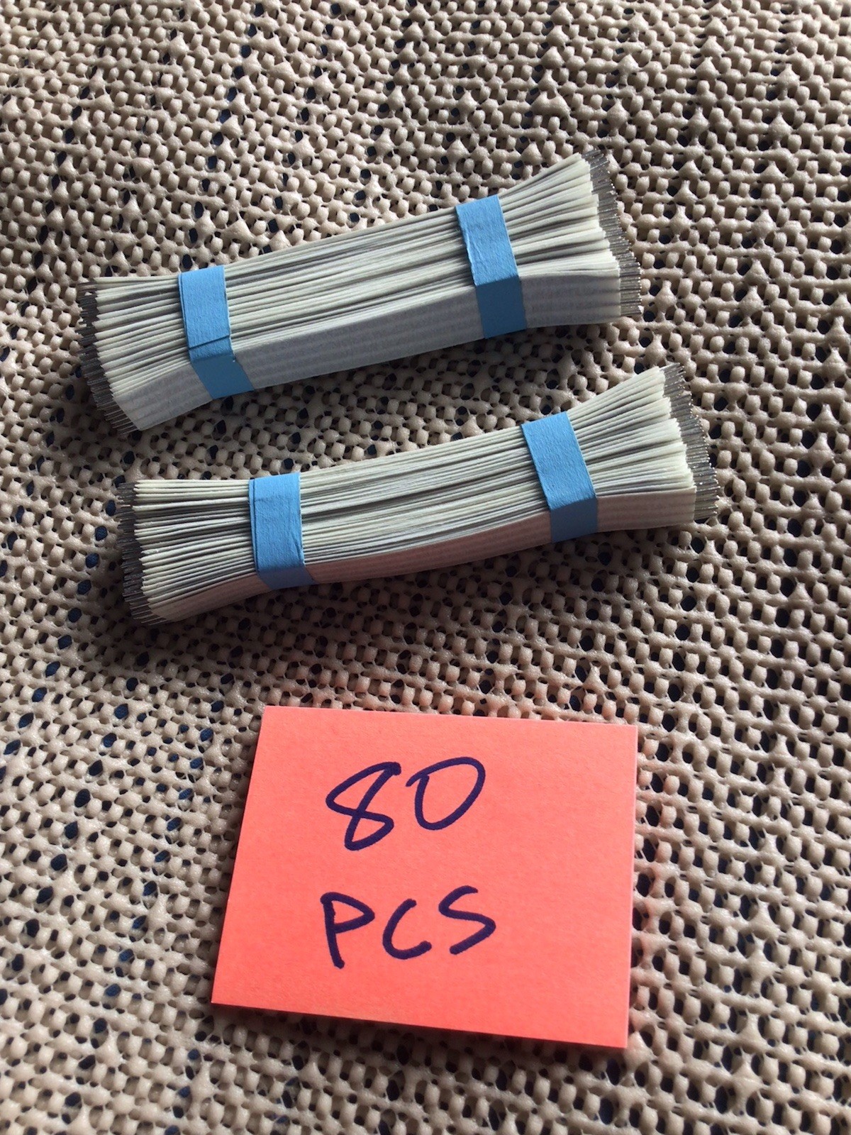 ( Lot Of 80 ) Flexible Flat Ribbon Cable 4 Way (wire) Jumper Cable