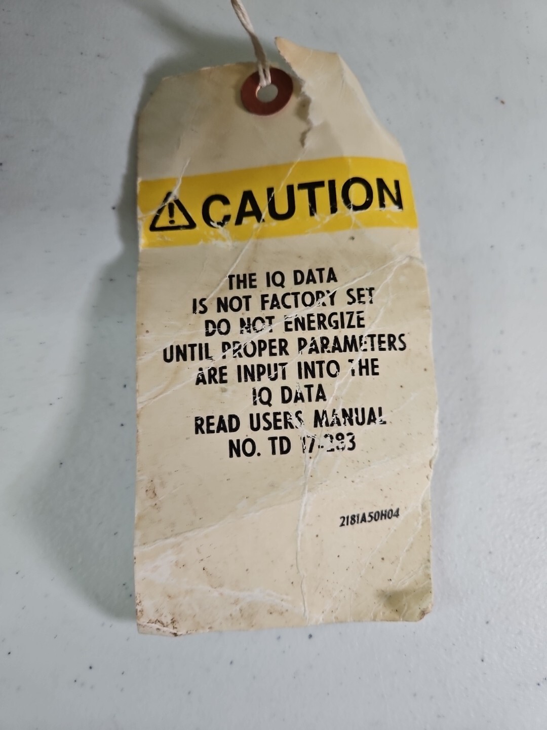 Westinghouse IQ Data Three Phase Power Supply Module 2D78533G03 Culter-Hammer