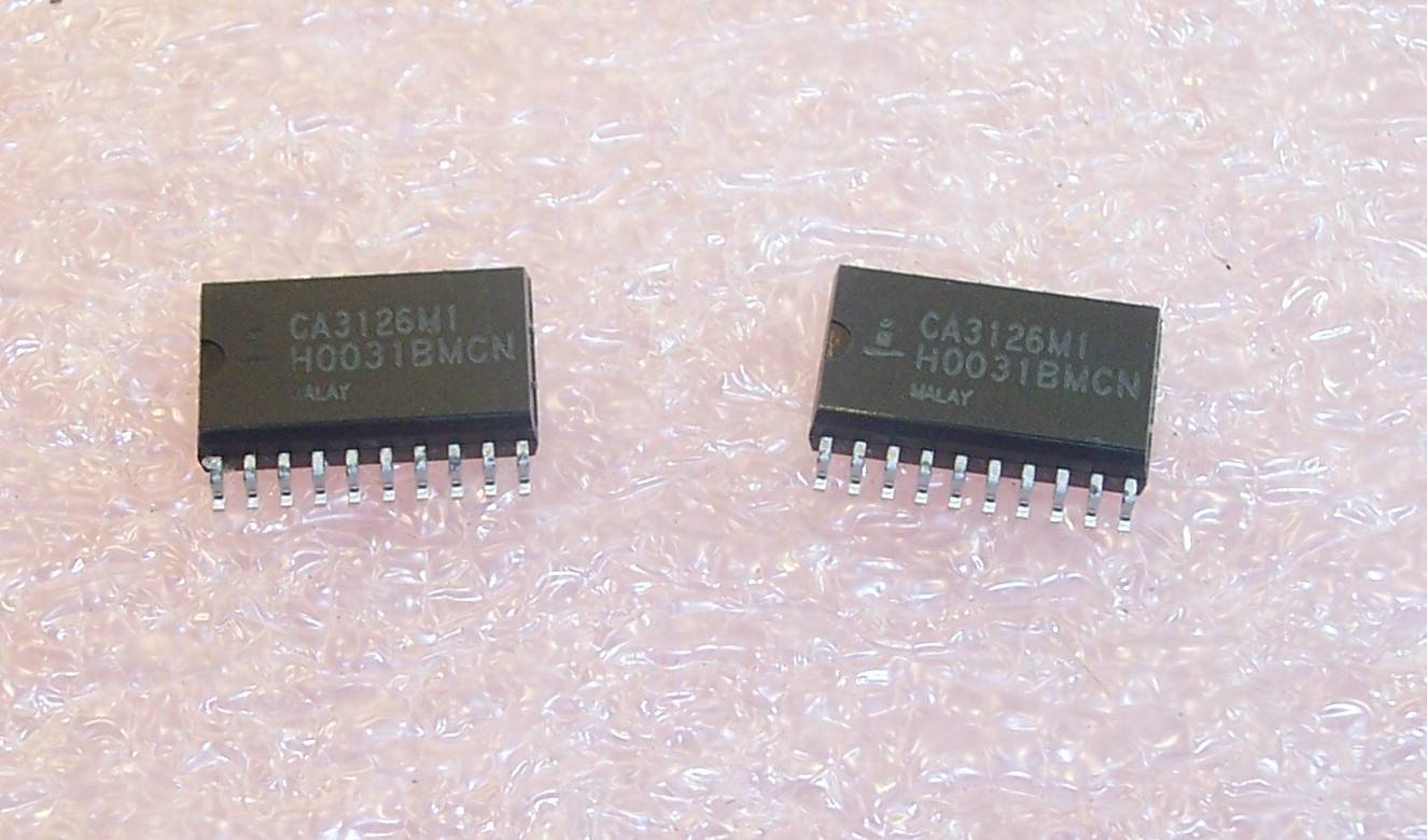 QTY (38) CA3126M1 INTERSIL SOIC-20 TV CHROMA PROCESSOR NOS 1 TUBE
