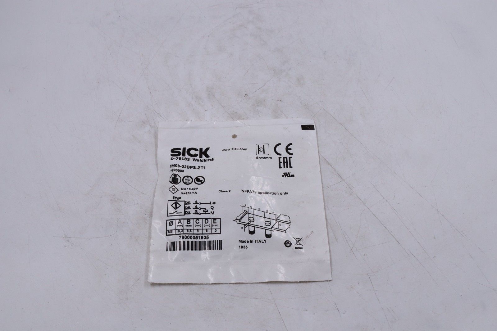 SICK IM08-02BPS-ZT1 MADE IN ITALY