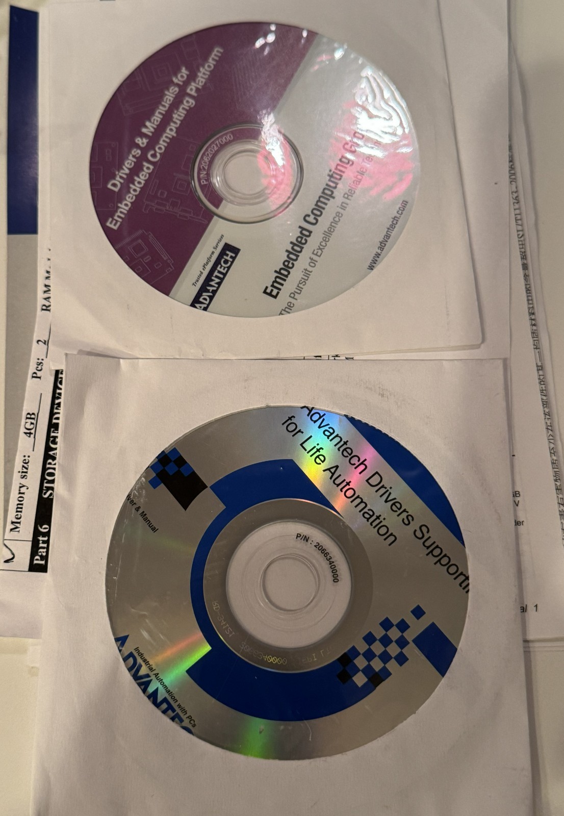 Advantech DSA-3400-NT56E (Intel Core 2 Duo 1.83Ghz/1GB RAM/40GB HDD) Lot of 3