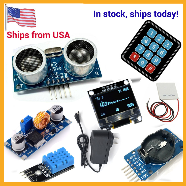 Shields Sensors Modules Programmers Relays Converters **In stock, USA**