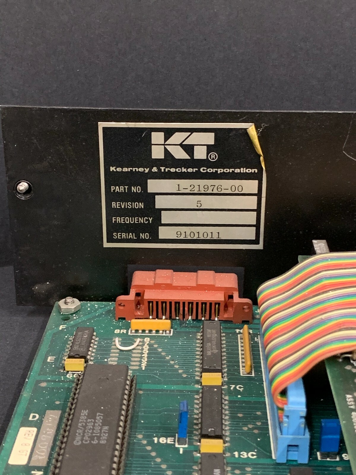 Kearney Trecker 1-21976-00 Rev 5 Disk Module – 30 Day Warranty