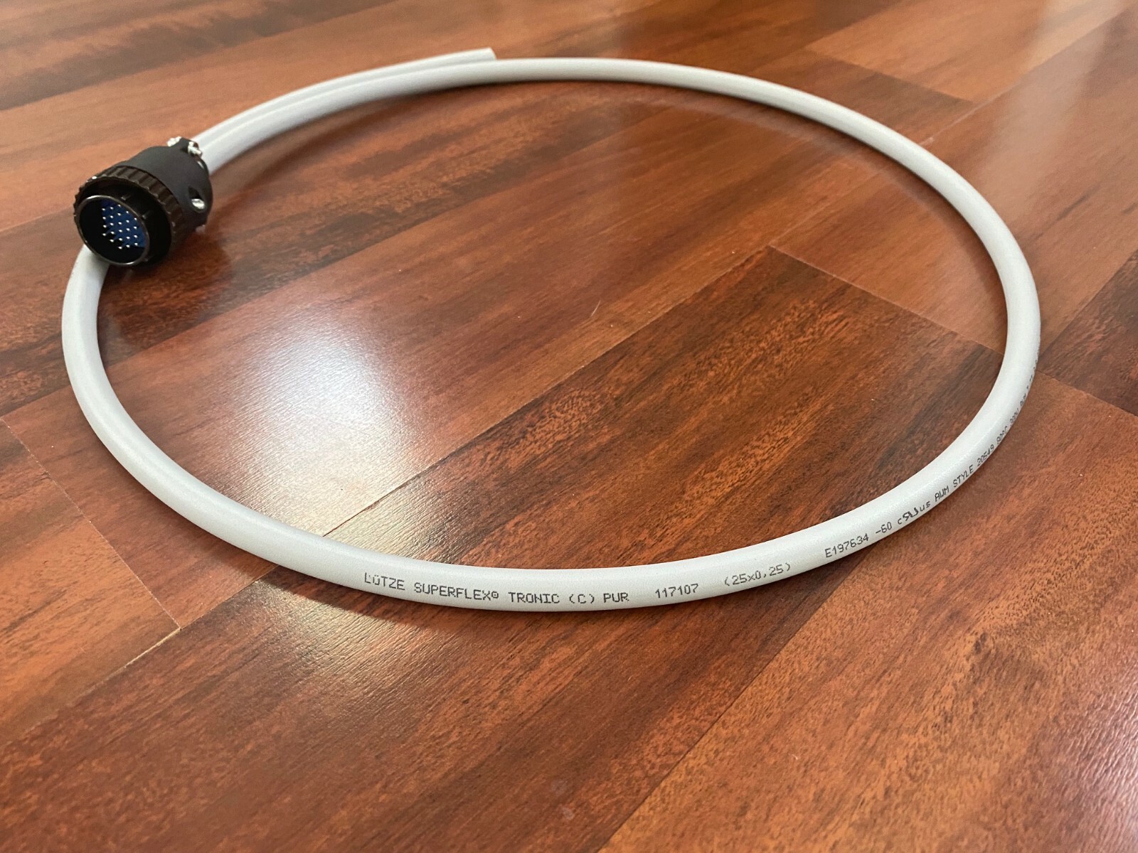 FANUC 24 PIN HIGH FLEX CUSTOM EE CABLE, 4FT LONG