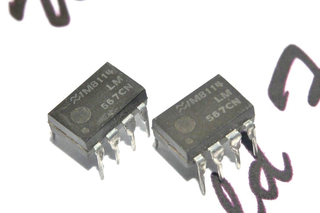1pcs – LM567CN DIP-8 Integrated Circuit (IC) ,National Semiconductor