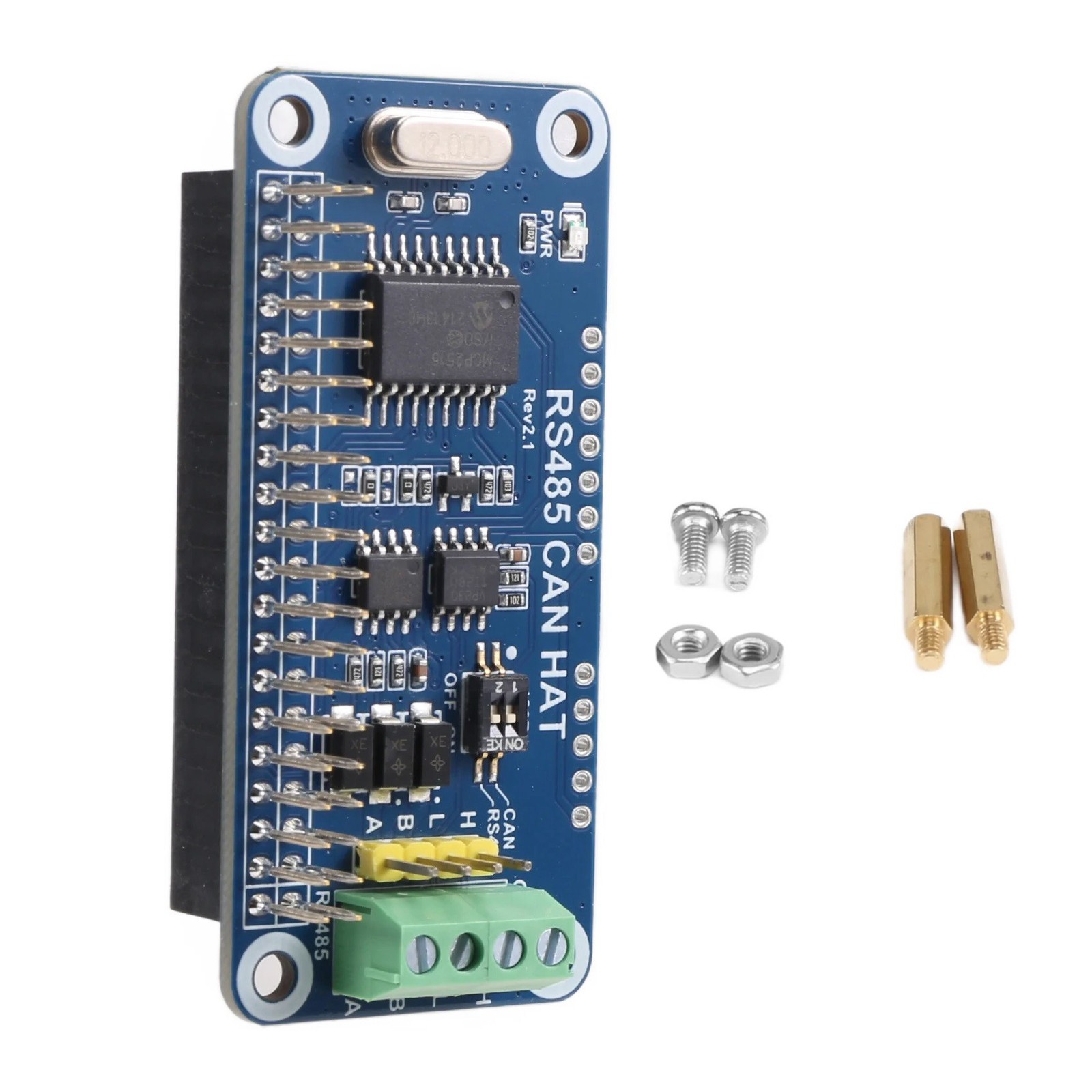 RS485 CAN HAT for Allows Stable Long-Distance Communication Supports 7117