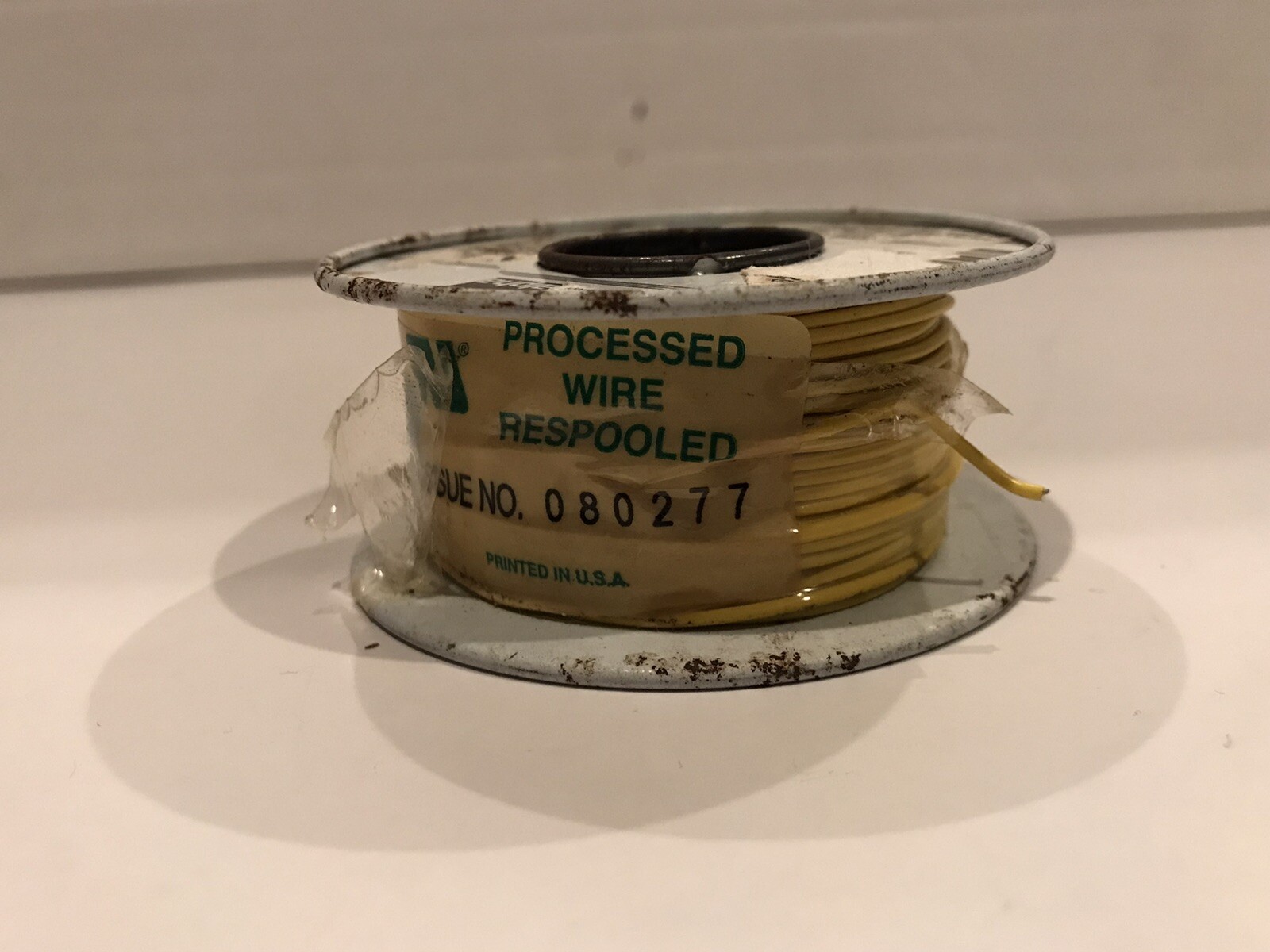 Alpha AWM 1007/1569 80/105C 300V FT1 Internal Wiring 24AWG 100Ft Yellow Wire