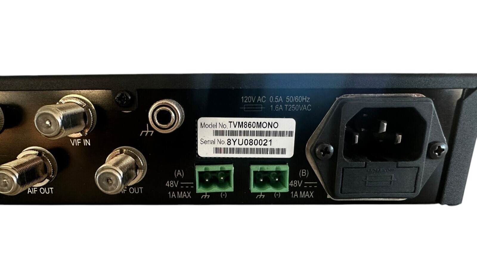 Standard Communications TVM860 Series TV Modulator TVM860MONO