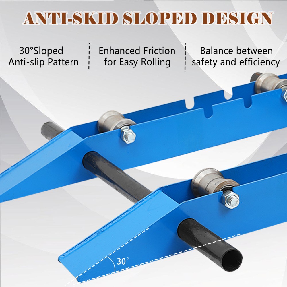Wire Cable Reel Roller Stand 4400 LBS Commercial Industrial Steel Wire Dispenser