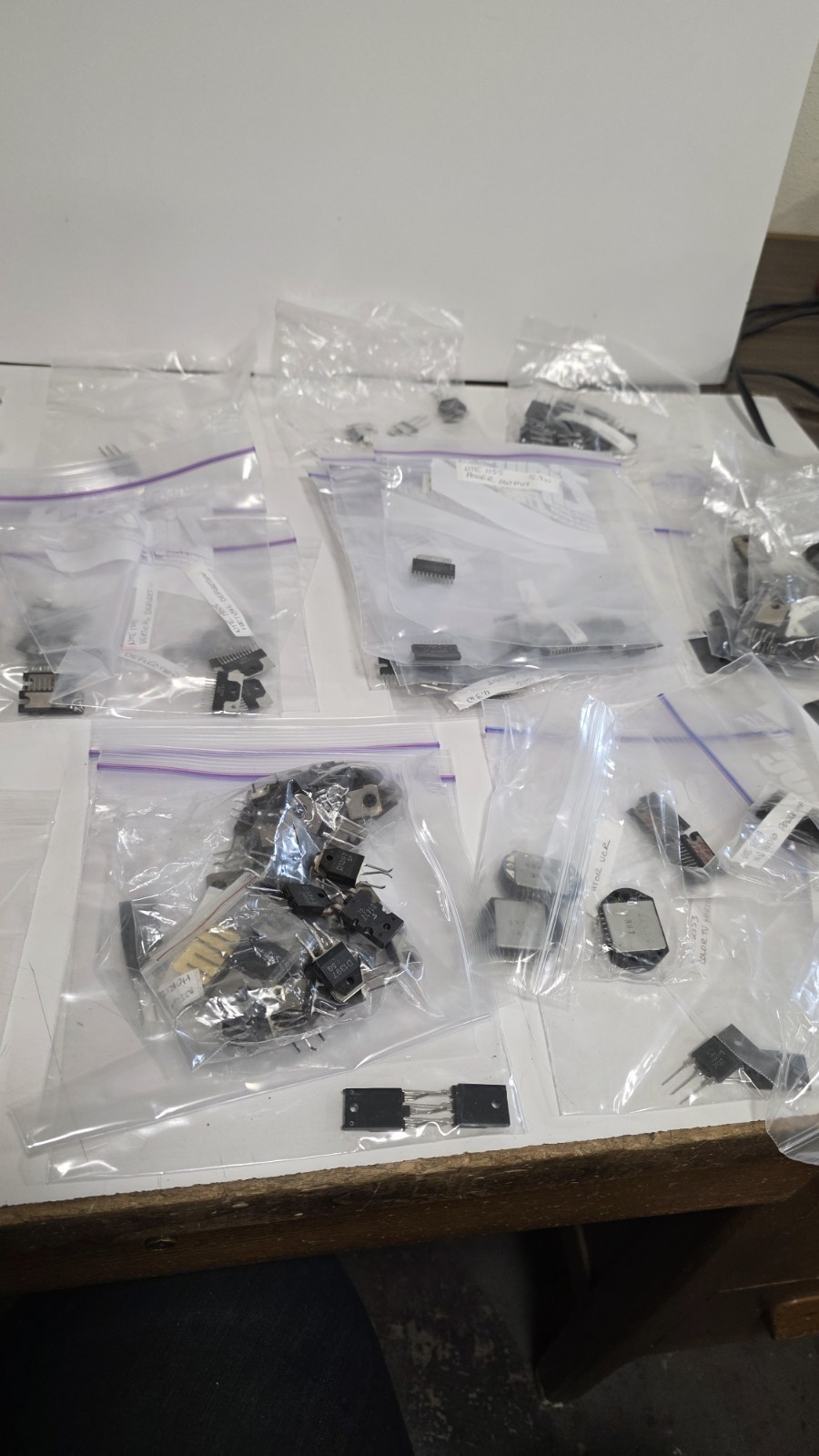 Lot Of Misc Electronics Parts – Voltage Regulators, Outputs, AF Power Amp, Etc