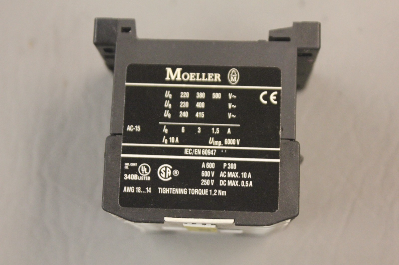MOELLER CONTACTOR DIL ER-40-G