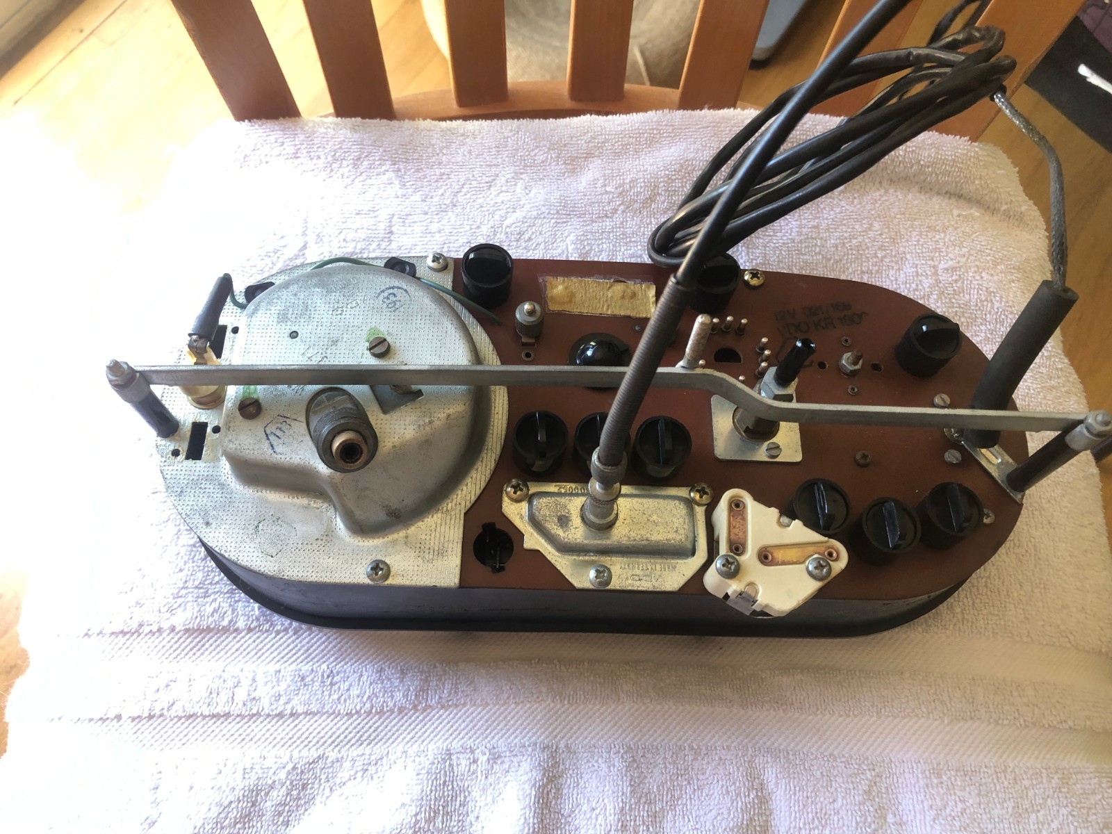 Mercedes W108 280se Guage cluster complete working clock 67K original miles.
