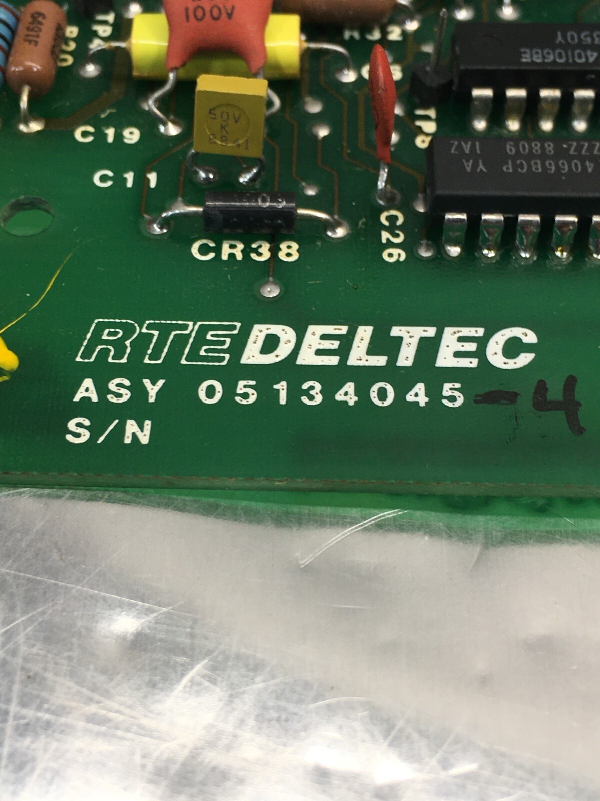 RTE DELTEC 05134045-4 PCB BOARD POWER CONDITIONER, 125230