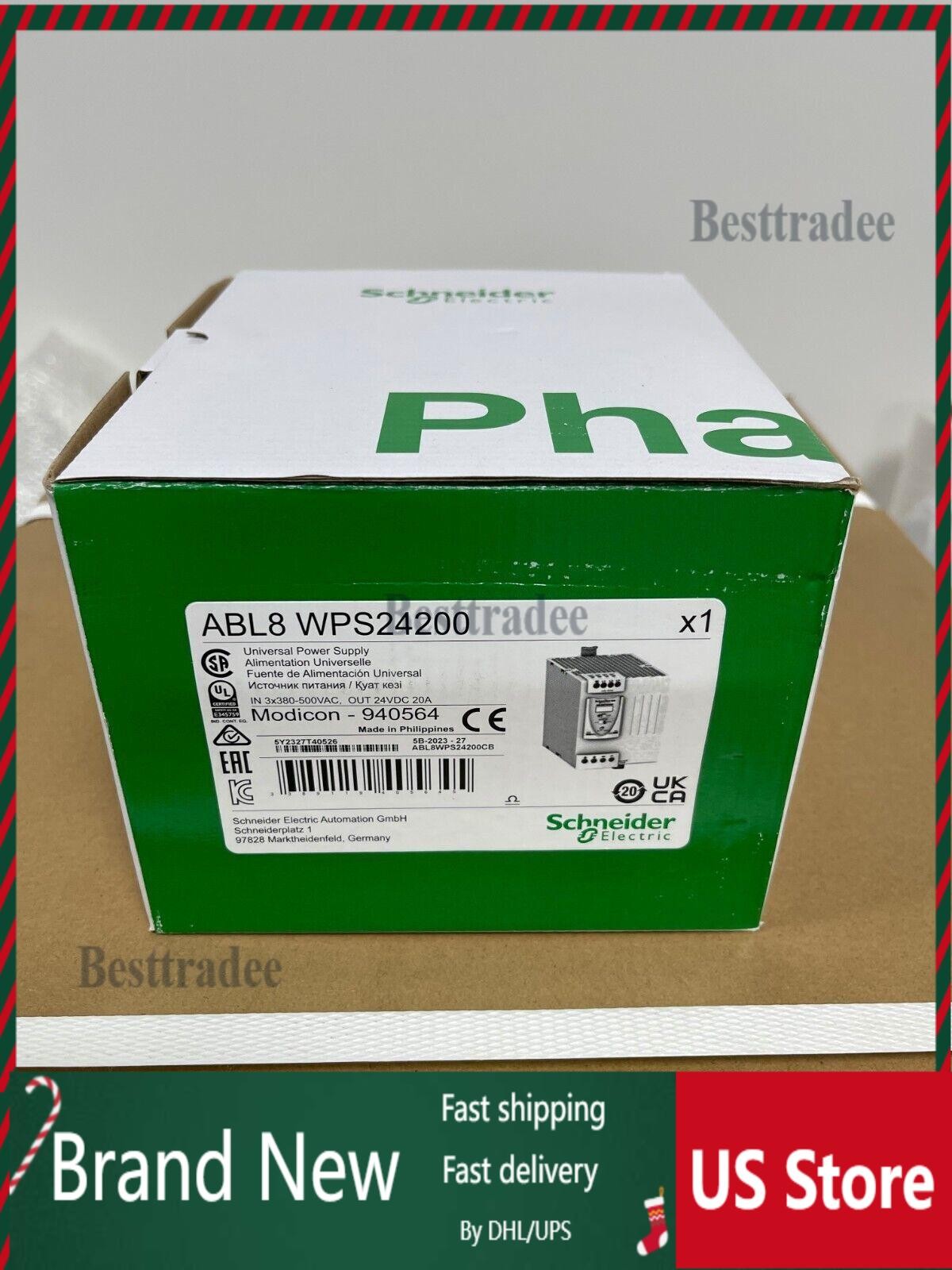 New original ABL8WPS24200 industrial rail power switch power supply, free shippi