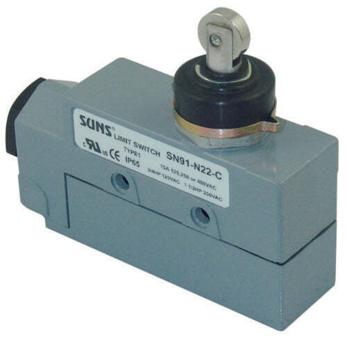 SUNS SN9D-N22-A Sealed Roller Plunger DPDT Limit Switch 2NO/2NC BZE6-2RN80