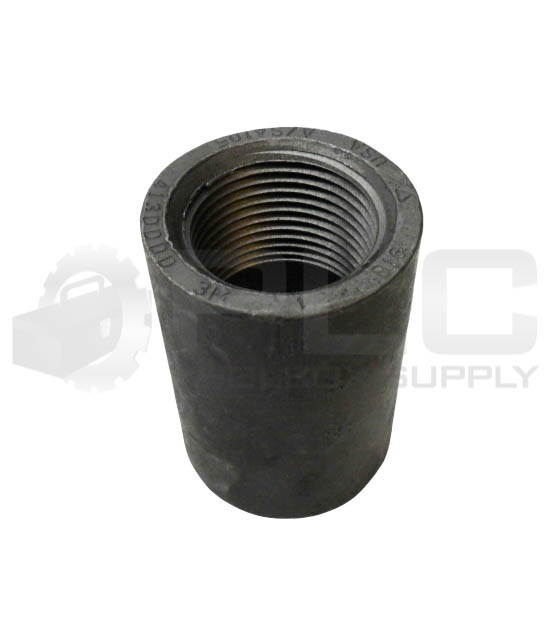 LOT OF 2 NEW 3M B16A/SA105 413DDDD DOUBLE END THREAD COUPLING 1-3/16″ ID