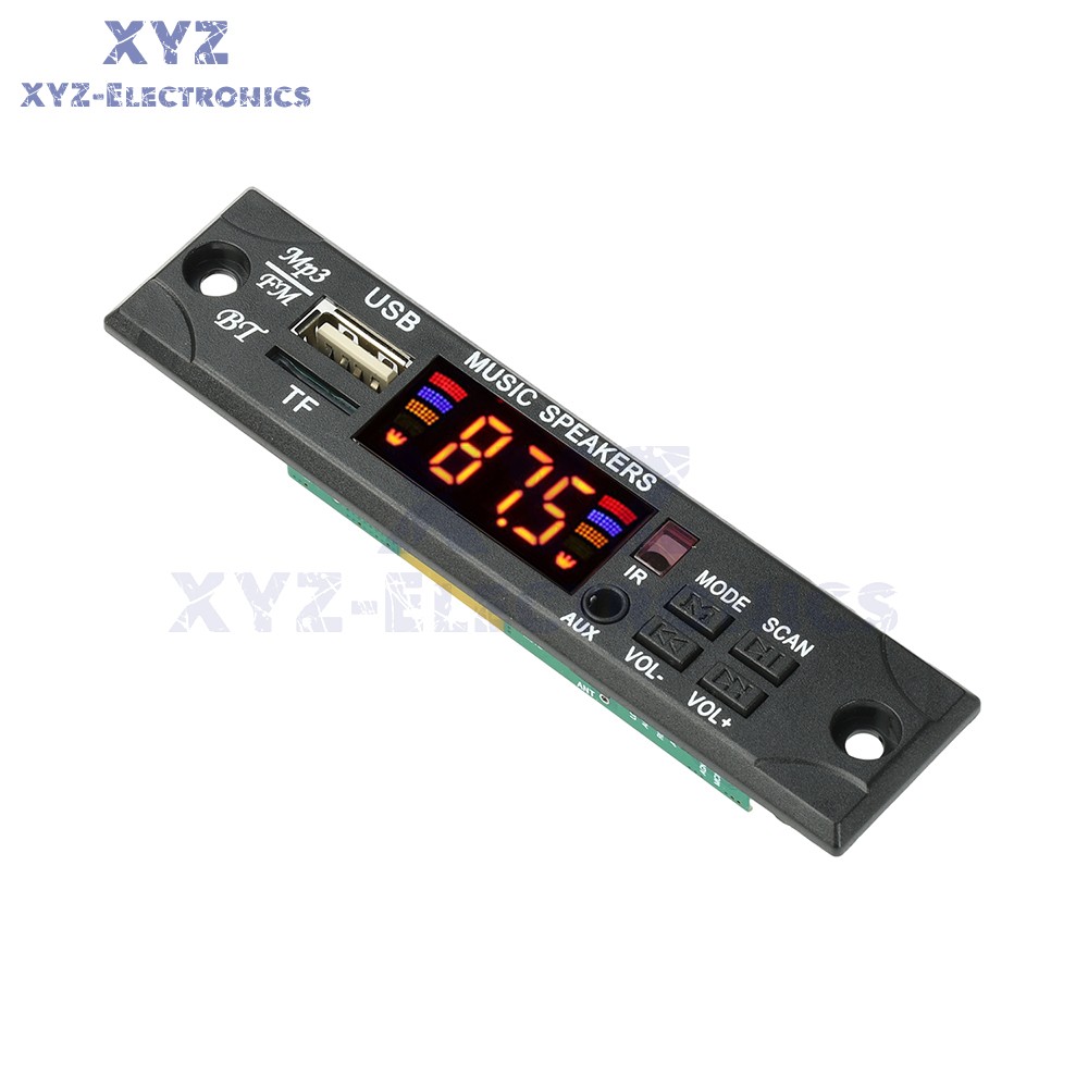DC12V Bluetooth MP3 Lossless Decoding Board USB Playback Audio Decoder W/ Remote