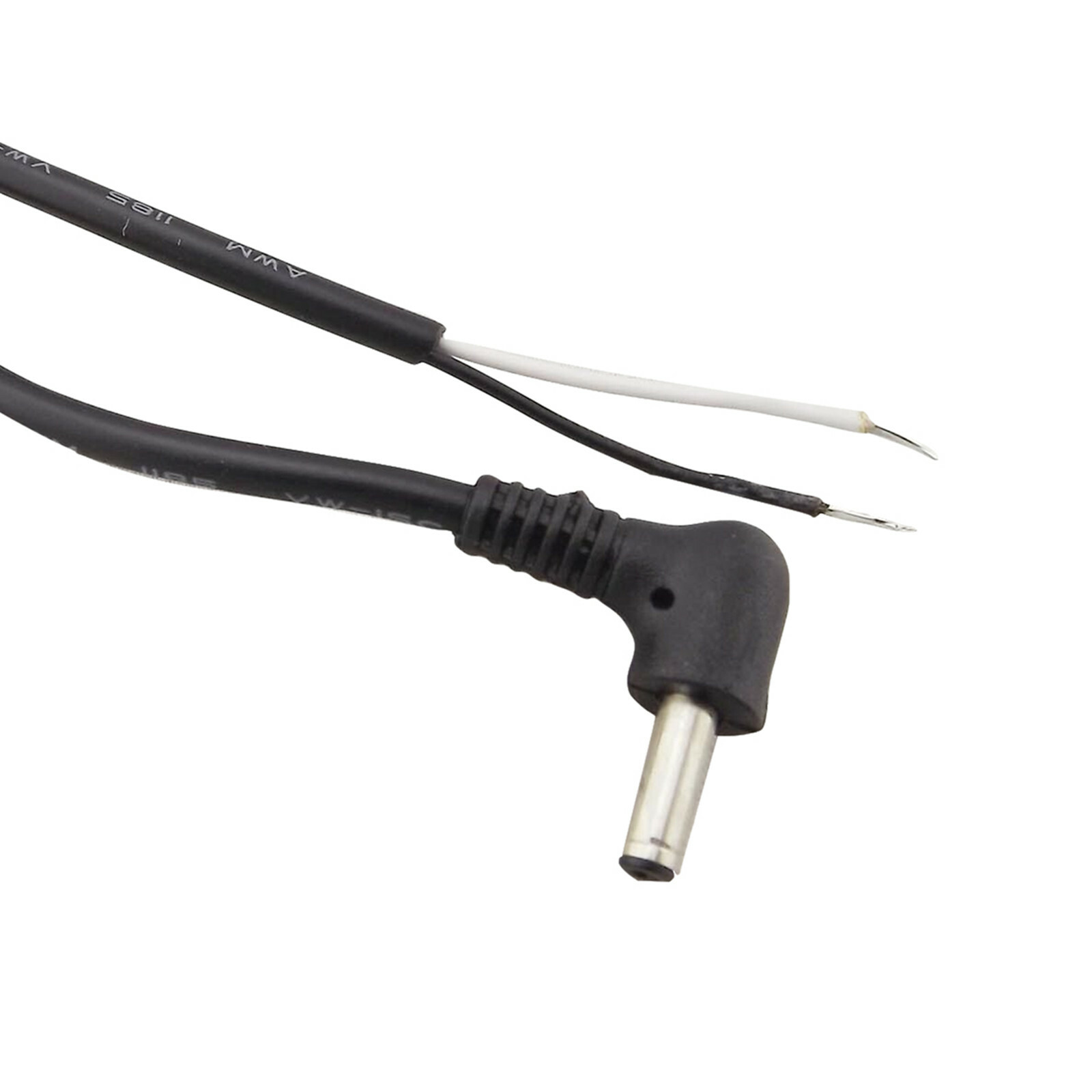 10x 3.5 x 1.35mm DC Power Male Plug Right Angle Connector Socket Cord Cable 30cm
