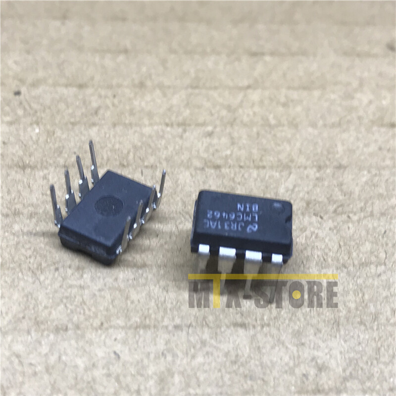 1PCS LMC6462BIN IC OPAMP GP 50KHZ RRO 8DIP TI#
