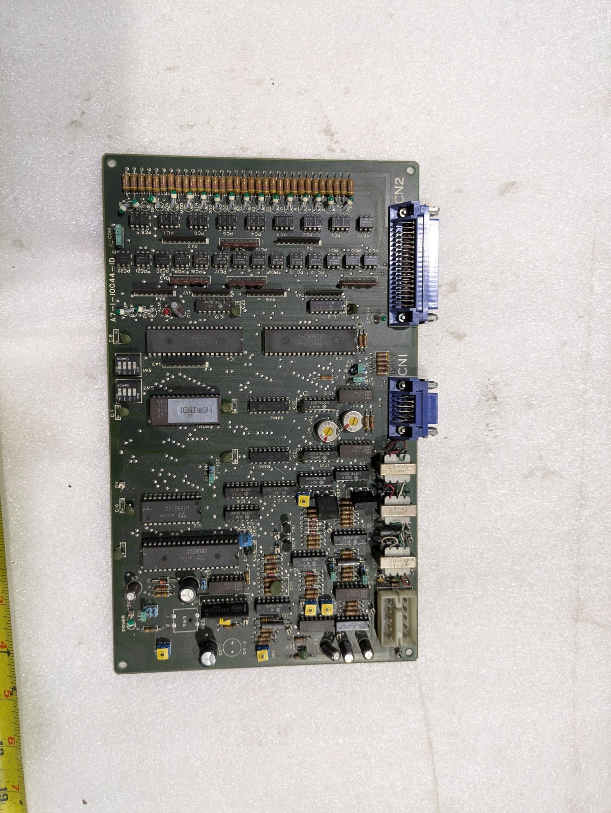 Hitachi Seiki A7-1-10044-ID Sanyo Denki Position Control Board APC-1E HC400-40