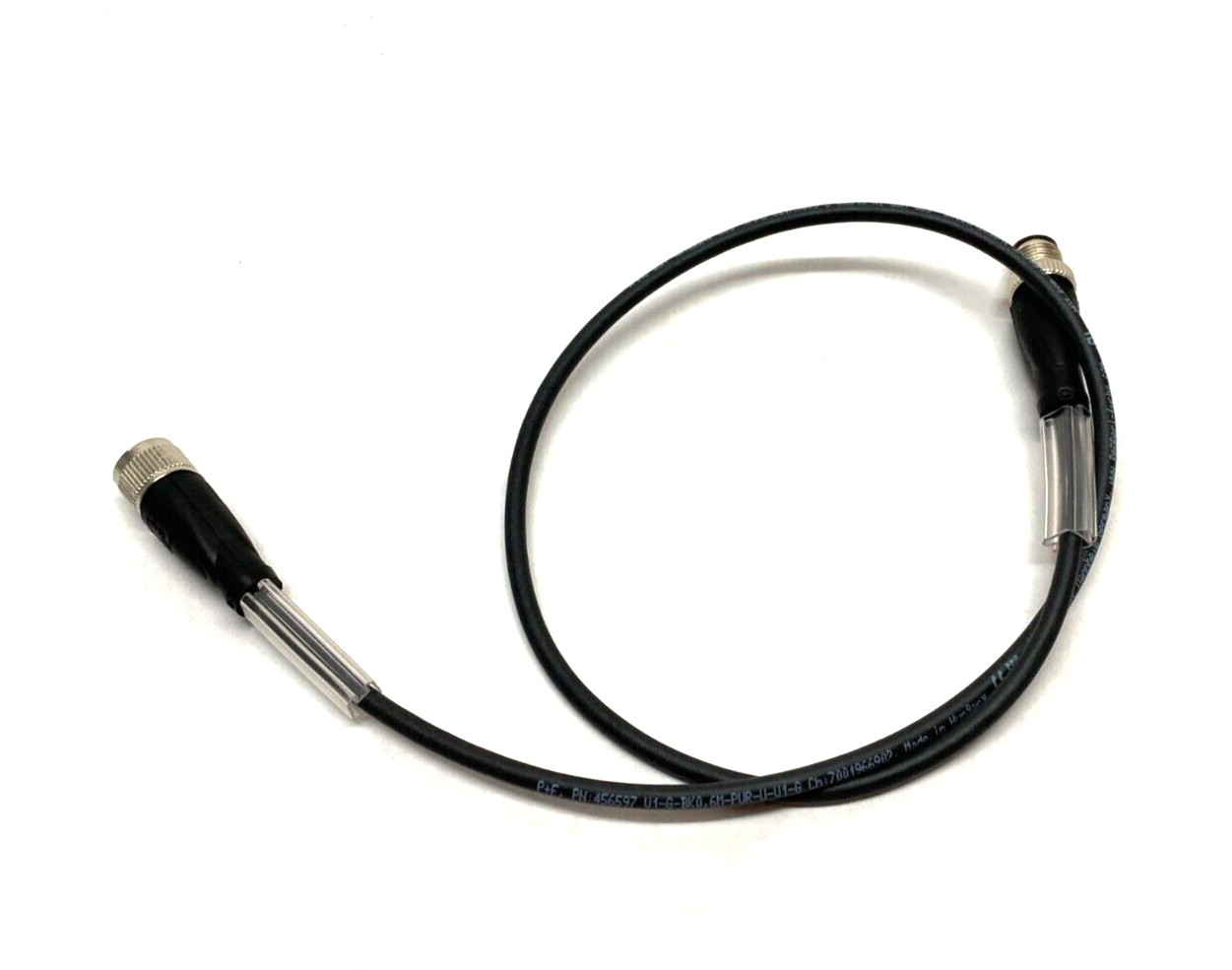 Pepperl+Fuchs V1-G-BK0,6M-PUR-U-V1-G Dbl-Ended Connection Cordset 456597