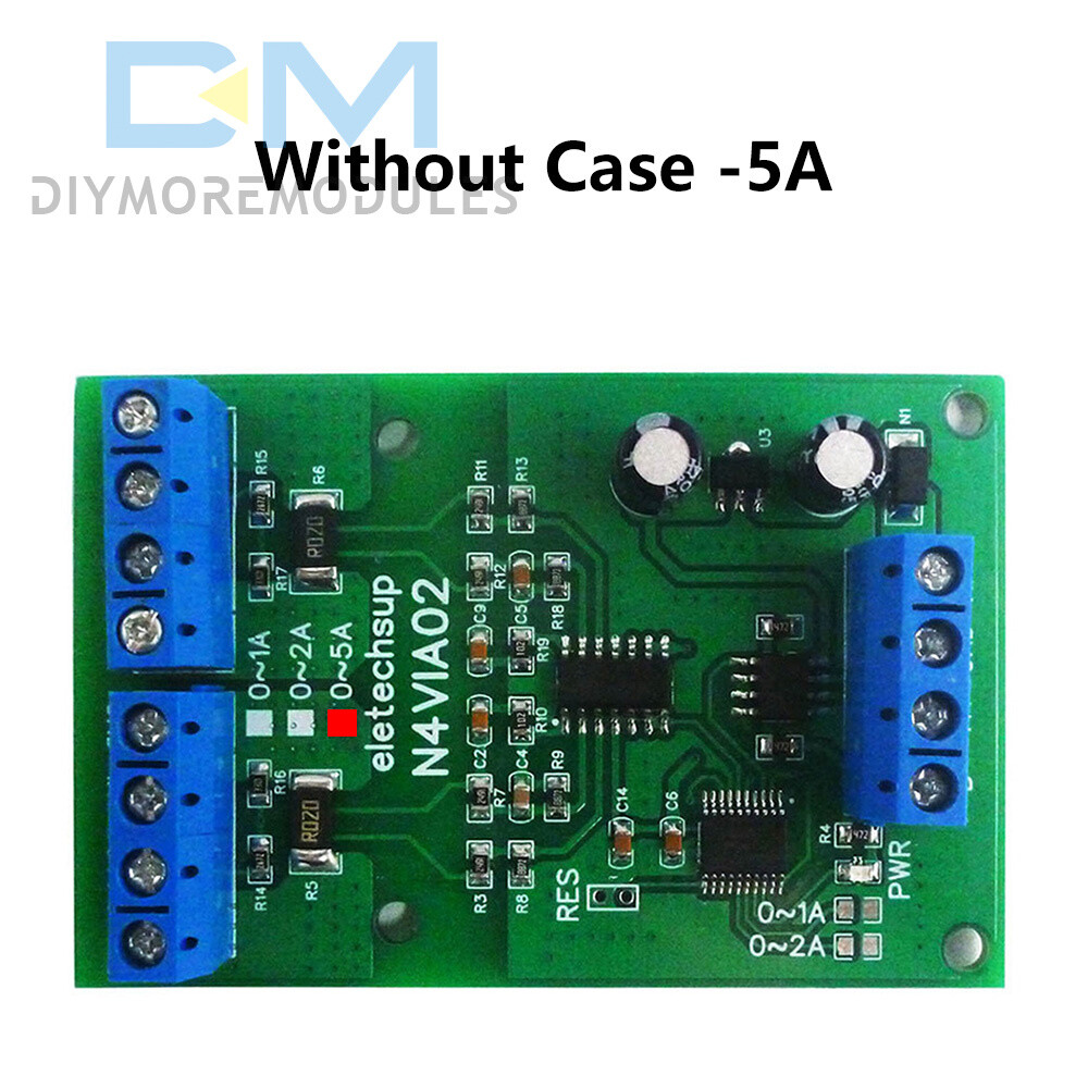 RS485 0-5A 0-30V Current Voltage Collector Voltage Signal Acquisition Module
