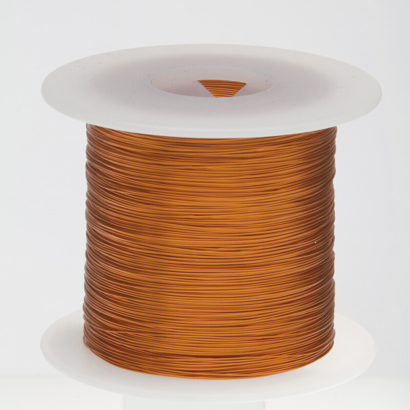 14 AWG Gauge Bare Copper Wire Buss Wire 100′ Length 0.0641″ Natural