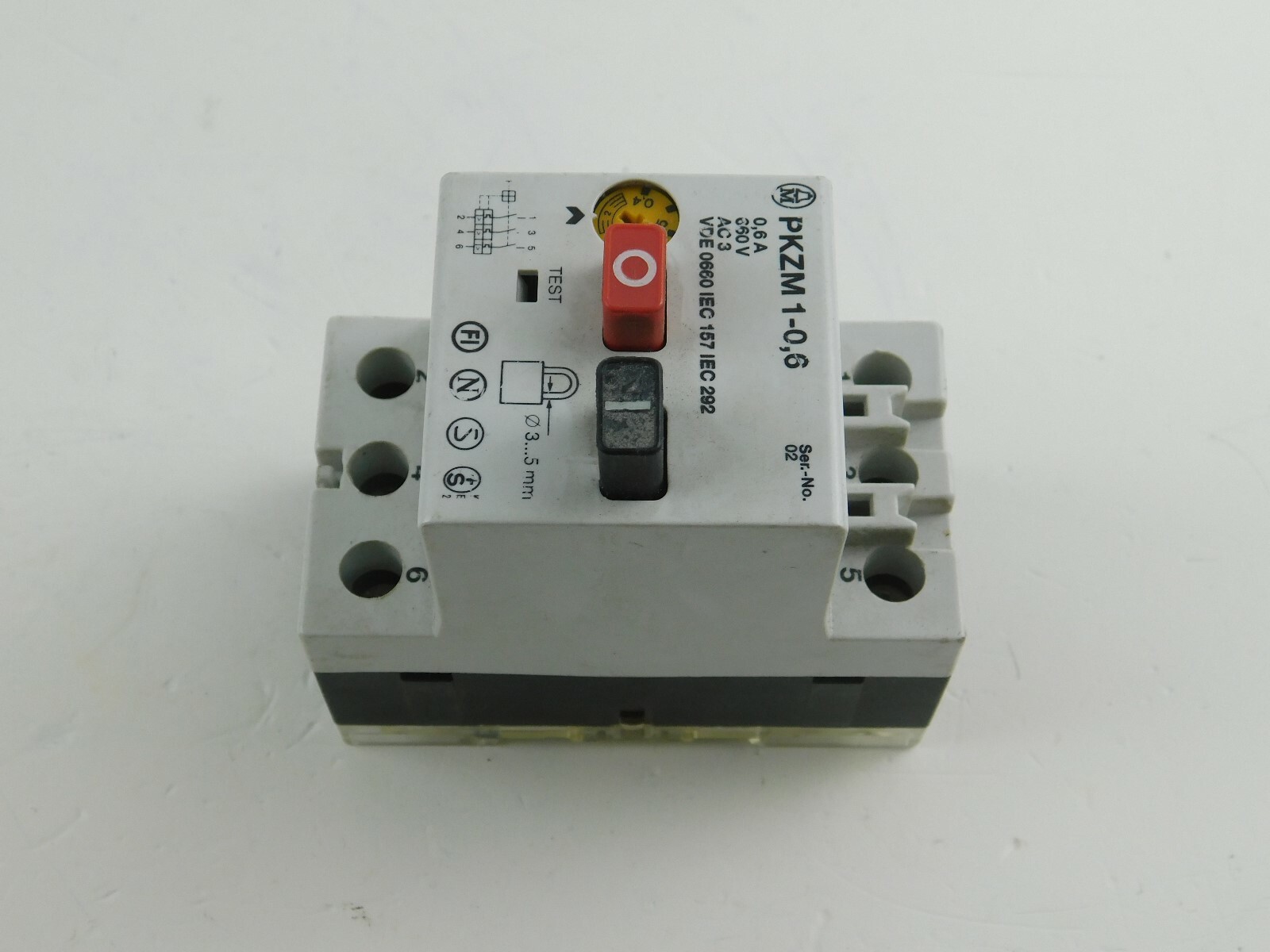 Moeller PKZM 1-0,6 0,4….0,6A 690V 2 Pieces