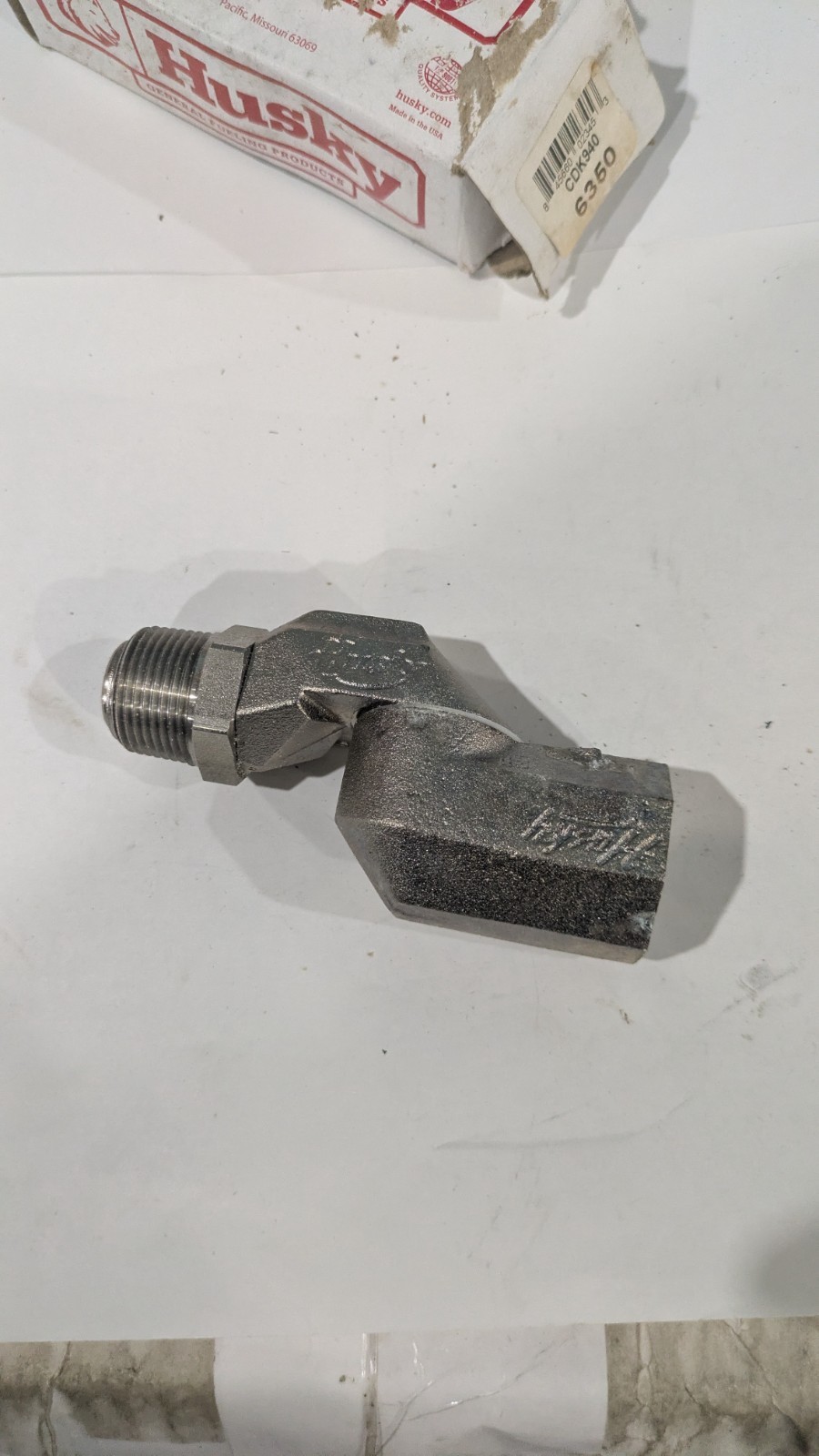 Husky 6350 Multi-Plane E85 Swivel, 3/4” M x 3/4” F Fuel Nozzle Swivel Joint