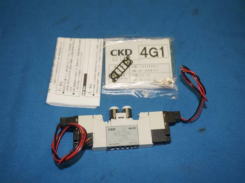 CKD 4GA129-C6-E2-3 4GA129C6E23 Solenoid Valve NEW NOB