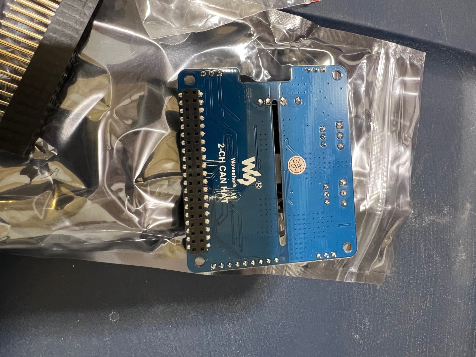2 Channel Isolated CAN Expansion HAT MCP2515 SN65HVD230 Onboard Circuit
