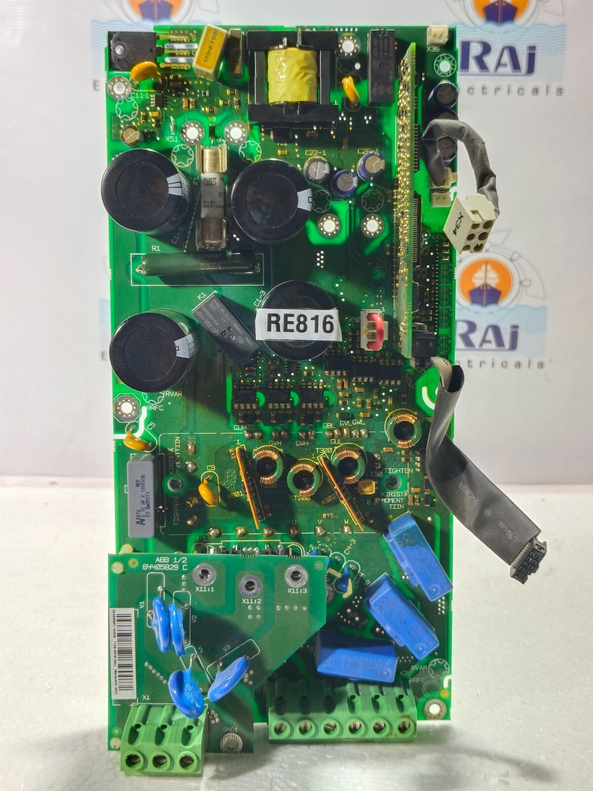 ABB ACS800 inverter Type RINT-5311C 7.5-15Kw power drive board Complete tested