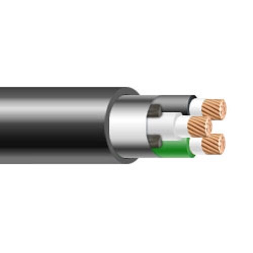 43075 4/3 Wire Cord SOOW , Rubber Coated, 4 Gauge, 3 Conductor, 600V 75′