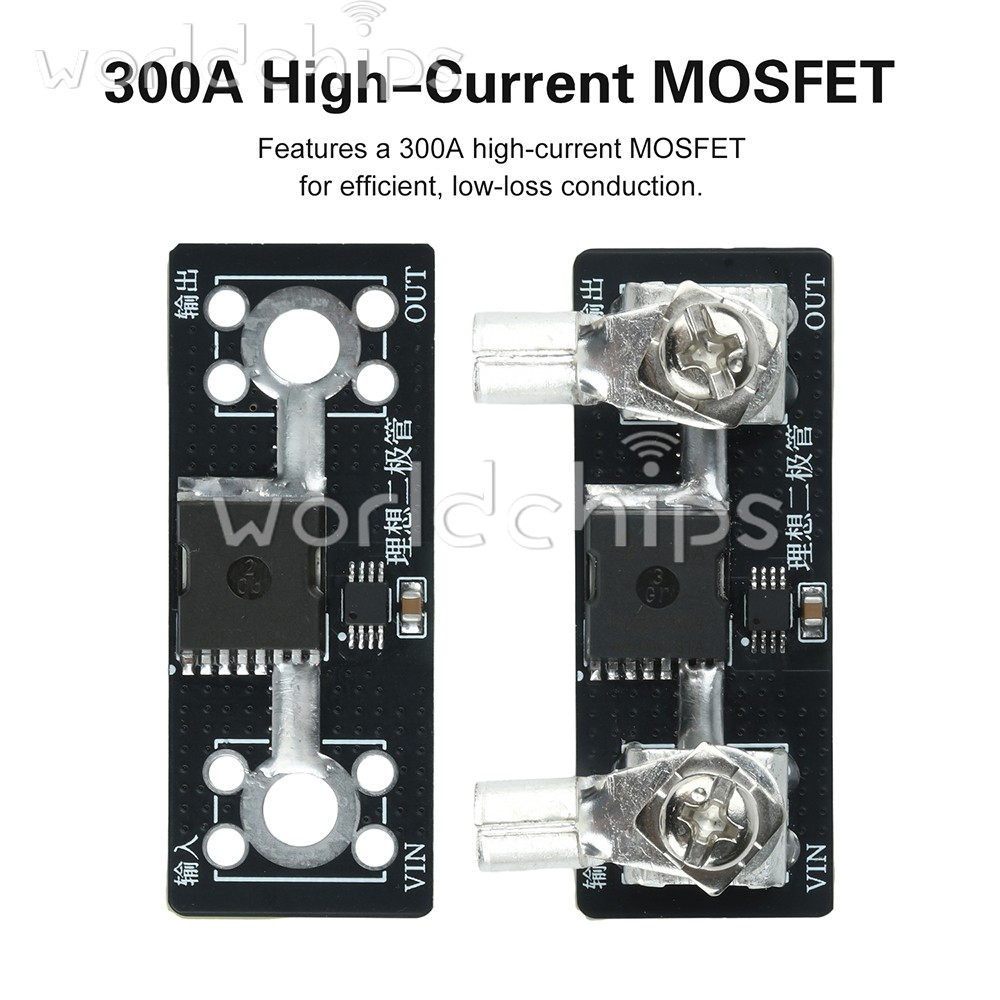 40A 65A 100A No Voltage Limit Anti Backflow Ideal Diode Module fr Solar Charging