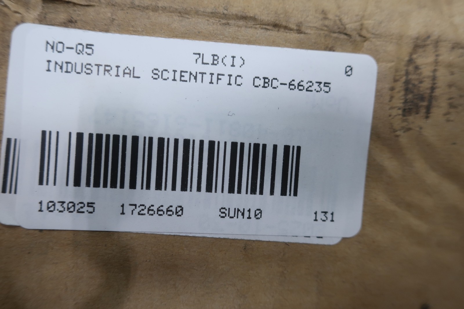 Industrial Scientific CBC-66235 Battery Charger 12v-dc
