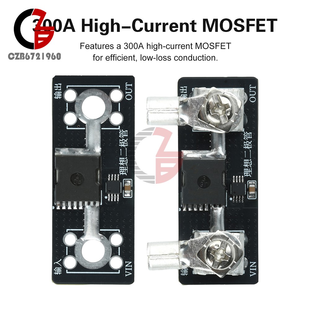 40A 65A 100A No Voltage Limit Anti Backflow Ideal Diode Module fr Solar Charging
