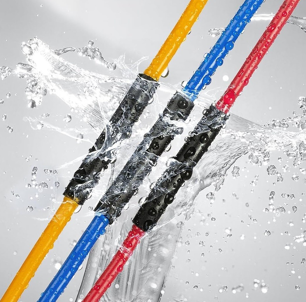 4 FT. 4′ Feet BLACK 1/4″ 6mm Polyolefin 2:1 Heat Shrink Tubing Tube Cable US UL